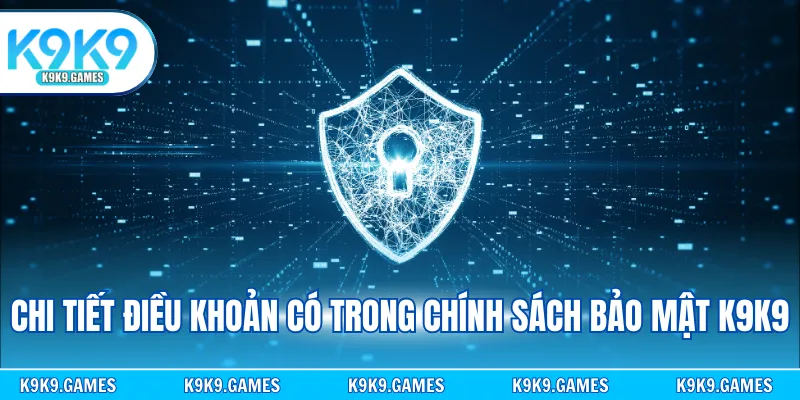 Chi tiết điều khoản có trong chính sách bảo mật K9K9